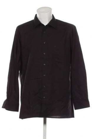 Ανδρικό πουκάμισο Olymp, Μέγεθος XXL, Χρώμα Μαύρο, Τιμή 33,00 €