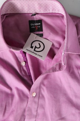 Herrenhemd Olymp, Größe M, Farbe Rosa, Preis € 16,84