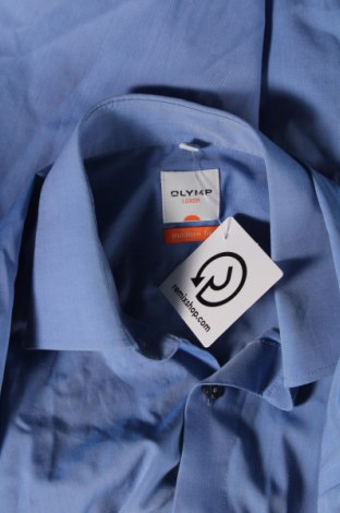 Herrenhemd Olymp, Größe M, Farbe Blau, Preis € 18,75
