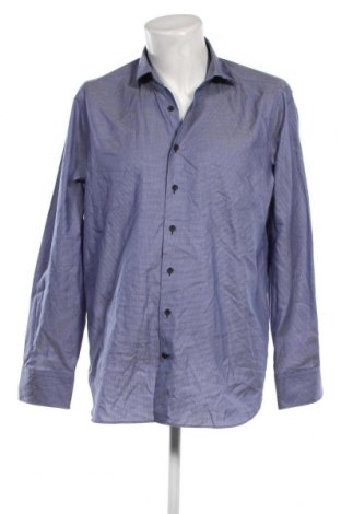 Ανδρικό πουκάμισο Olymp, Μέγεθος XL, Χρώμα Μπλέ, Τιμή 18,03 €