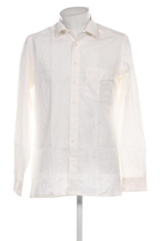 Ανδρικό πουκάμισο Olymp, Μέγεθος L, Χρώμα Εκρού, Τιμή 22,45 €