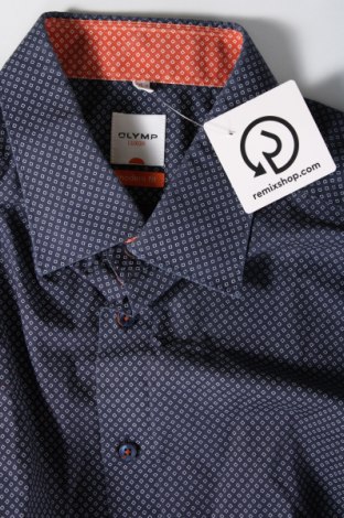 Ανδρικό πουκάμισο Olymp, Μέγεθος XXL, Χρώμα Μπλέ, Τιμή 25,00 €
