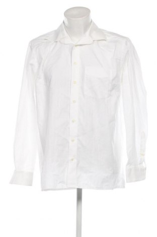 Ανδρικό πουκάμισο Olymp, Μέγεθος L, Χρώμα Λευκό, Τιμή 32,08 €