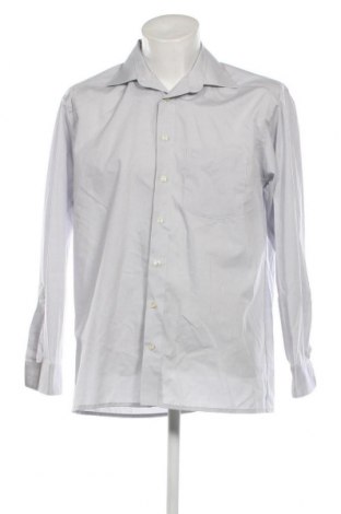 Ανδρικό πουκάμισο Olymp, Μέγεθος L, Χρώμα Μπλέ, Τιμή 32,08 €