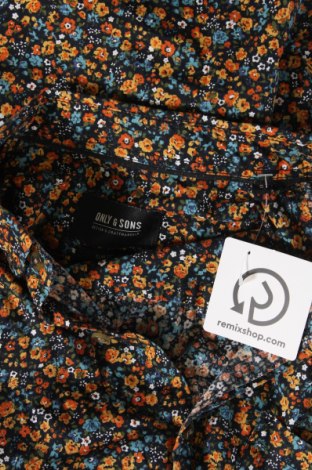 Ανδρικό πουκάμισο Only & Sons, Μέγεθος S, Χρώμα Πολύχρωμο, Τιμή 17,94 €