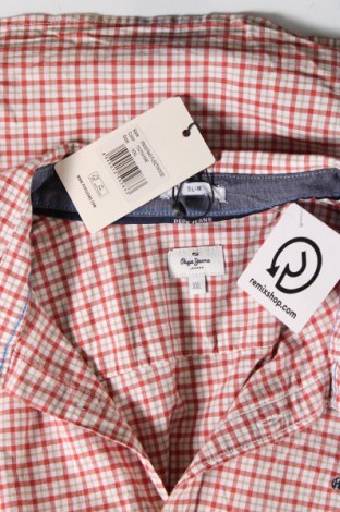 Herrenhemd Pepe Jeans, Größe XXL, Farbe Rot, Preis € 33,24