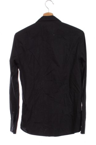 Мъжка риза Piazza Italia, Размер XS, Цвят Черен, Цена 14,79 лв.