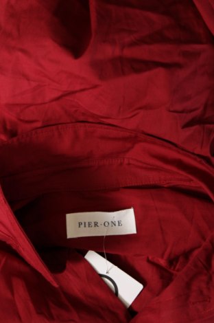 Мъжка риза Pier One, Размер S, Цвят Червен, Цена 29,00 лв.