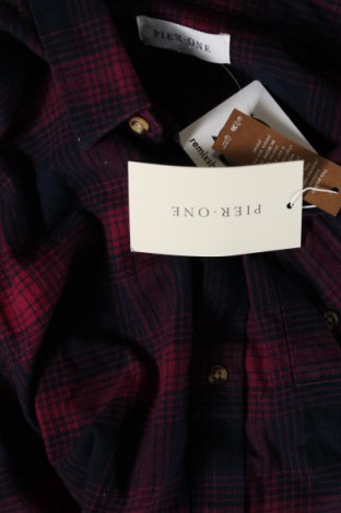 Ανδρικό πουκάμισο Pier One, Μέγεθος M, Χρώμα Πολύχρωμο, Τιμή 12,80 €