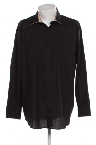 Ανδρικό πουκάμισο Pierre Cardin, Μέγεθος XXL, Χρώμα Μαύρο, Τιμή 13,61 €