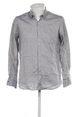 Ανδρικό πουκάμισο Pierre Cardin, Μέγεθος L, Χρώμα Γκρί, Τιμή 30,96 €