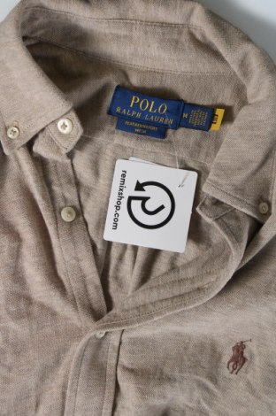 Męska koszula Polo By Ralph Lauren, Rozmiar M, Kolor Brązowy, Cena 350,24 zł