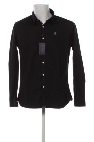 Мъжка риза Polo Club, Размер M, Цвят Черен, Цена 74,40 лв.