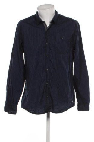 Ανδρικό πουκάμισο Q/S by S.Oliver, Μέγεθος XL, Χρώμα Μπλέ, Τιμή 12,62 €