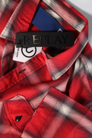 Herrenhemd Replay, Größe L, Farbe Mehrfarbig, Preis € 31,61