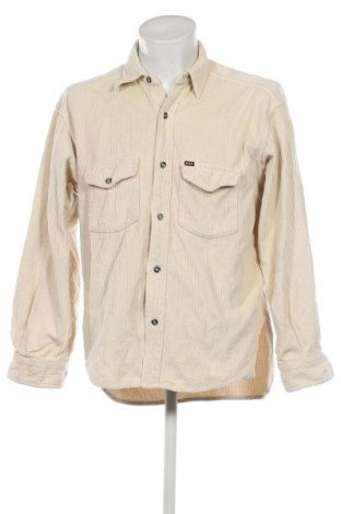 Ανδρικό πουκάμισο Replay, Μέγεθος L, Χρώμα  Μπέζ, Τιμή 46,39 €