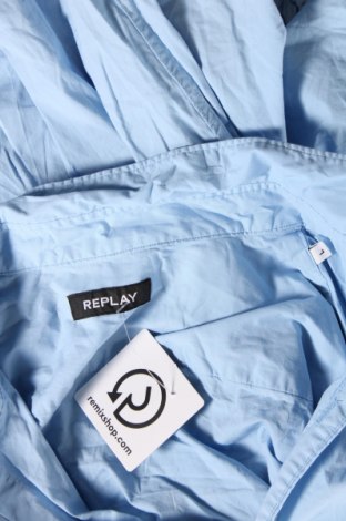 Pánska košeľa  Replay, Veľkosť L, Farba Modrá, Cena  36,58 €
