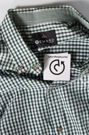 Ανδρικό πουκάμισο Reward, Μέγεθος L, Χρώμα Πολύχρωμο, Τιμή 17,94 €