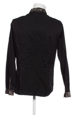 Ανδρικό πουκάμισο River Island, Μέγεθος L, Χρώμα Μαύρο, Τιμή 11,36 €