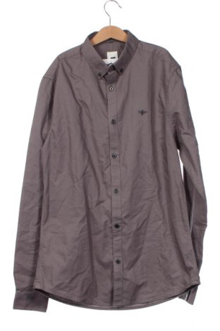 Ανδρικό πουκάμισο River Island, Μέγεθος S, Χρώμα Γκρί, Τιμή 10,43 €
