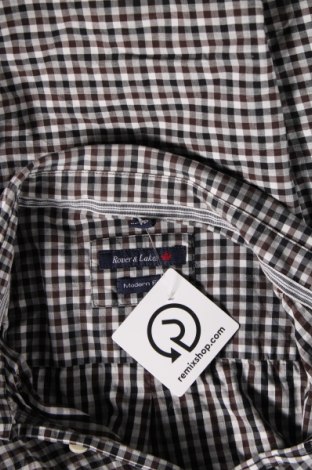 Ανδρικό πουκάμισο Rover&Lakes, Μέγεθος XXL, Χρώμα Πολύχρωμο, Τιμή 10,23 €