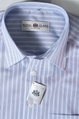 Herrenhemd Royal Class, Größe L, Farbe Blau, Preis 12,16 €