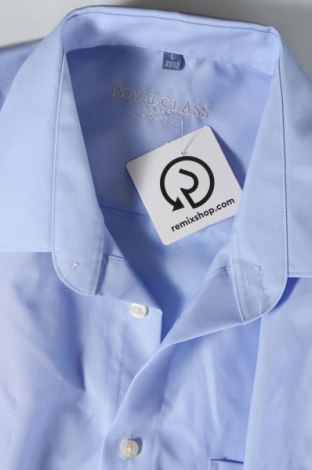 Ανδρικό πουκάμισο Royal Class, Μέγεθος L, Χρώμα Μπλέ, Τιμή 17,94 €