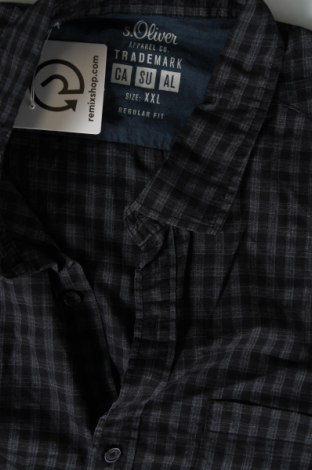 Pánská košile  S.Oliver, Velikost XXL, Barva Černá, Cena  542,00 Kč
