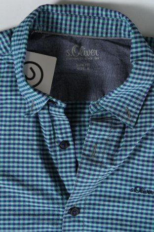 Herrenhemd S.Oliver, Größe M, Farbe Blau, Preis 23,66 €