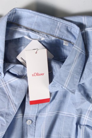 Pánska košeľa  S.Oliver, Veľkosť L, Farba Modrá, Cena  23,81 €