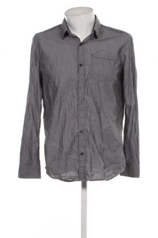 Ανδρικό πουκάμισο S.Oliver, Μέγεθος M, Χρώμα Γκρί, Τιμή 21,03 €