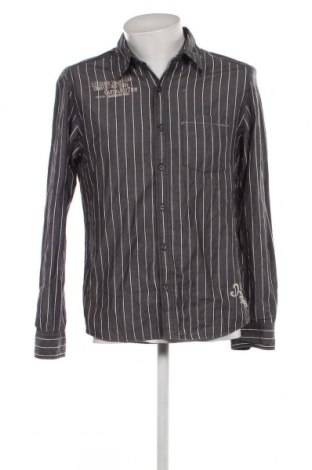 Ανδρικό πουκάμισο S.Oliver, Μέγεθος M, Χρώμα Γκρί, Τιμή 21,03 €