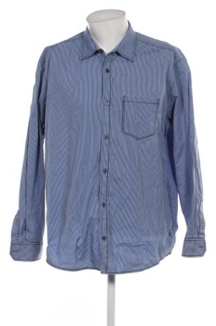 Ανδρικό πουκάμισο S.Oliver, Μέγεθος XXL, Χρώμα Μπλέ, Τιμή 4,21 €