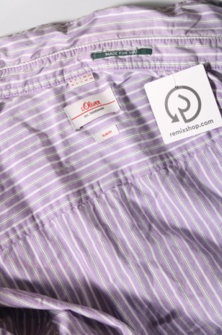 Мъжка риза S.Oliver, Размер M, Цвят Многоцветен, Цена 10,20 лв.