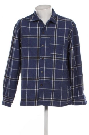 Ανδρικό πουκάμισο SUIT, Μέγεθος L, Χρώμα Μπλέ, Τιμή 5,10 €