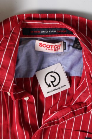 Pánská košile  Scotch & Soda, Velikost XL, Barva Červená, Cena  1 124,00 Kč