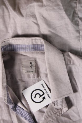 Herrenhemd Seidensticker, Größe M, Farbe Grau, Preis € 4,73