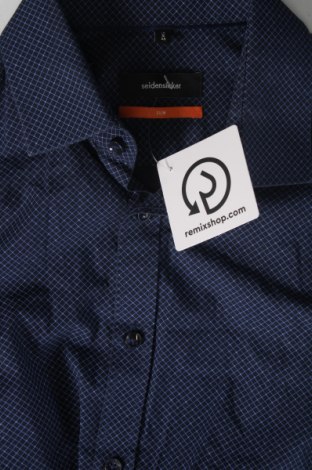 Herrenhemd Seidensticker, Größe S, Farbe Blau, Preis 4,26 €