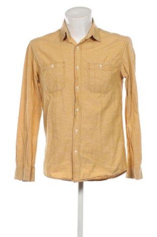 Мъжка риза Selected Homme, Размер M, Цвят Жълт, Цена 22,17 лв.