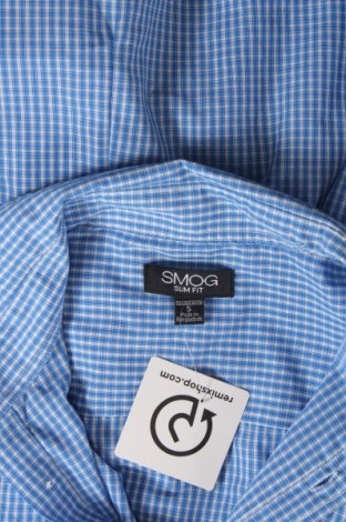 Мъжка риза Smog, Размер S, Цвят Син, Цена 8,70 лв.