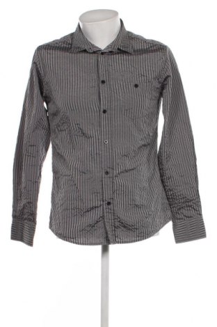 Ανδρικό πουκάμισο Smog, Μέγεθος M, Χρώμα Γκρί, Τιμή 3,59 €