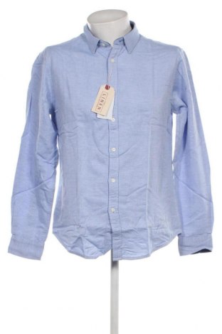 Ανδρικό πουκάμισο Springfield, Μέγεθος L, Χρώμα Μπλέ, Τιμή 23,81 €
