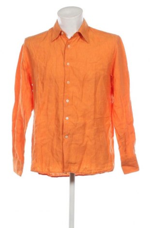 Herrenhemd Springfield, Größe M, Farbe Orange, Preis € 8,16