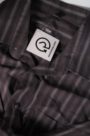 Herrenhemd TCM, Größe XL, Farbe Grau, Preis 4,64 €