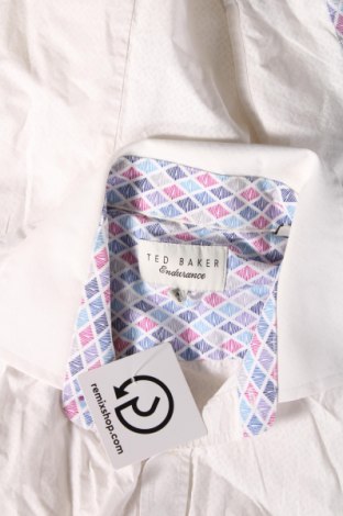 Ανδρικό πουκάμισο Ted Baker, Μέγεθος L, Χρώμα Εκρού, Τιμή 48,87 €