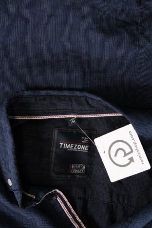 Ανδρικό πουκάμισο Timezone, Μέγεθος M, Χρώμα Μπλέ, Τιμή 7,18 €