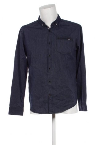 Ανδρικό πουκάμισο Timezone, Μέγεθος M, Χρώμα Μπλέ, Τιμή 6,28 €
