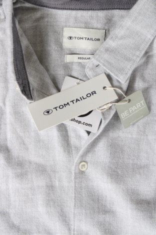 Мъжка риза Tom Tailor, Размер L, Цвят Сив, Цена 43,89 лв.