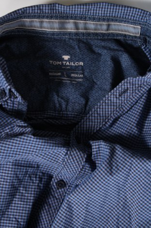 Cămașă de bărbați Tom Tailor, Mărime L, Culoare Albastru, Preț 111,84 Lei