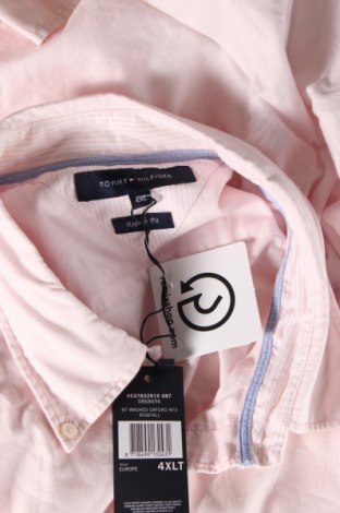 Ανδρικό πουκάμισο Tommy Hilfiger, Μέγεθος 4XL, Χρώμα Ρόζ , Τιμή 90,63 €